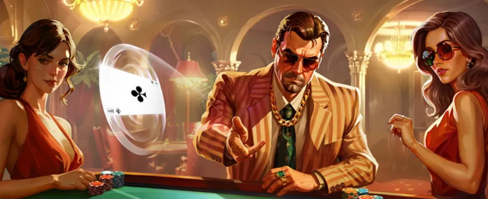 Vegasino Casino welcome bonus banner with offer details