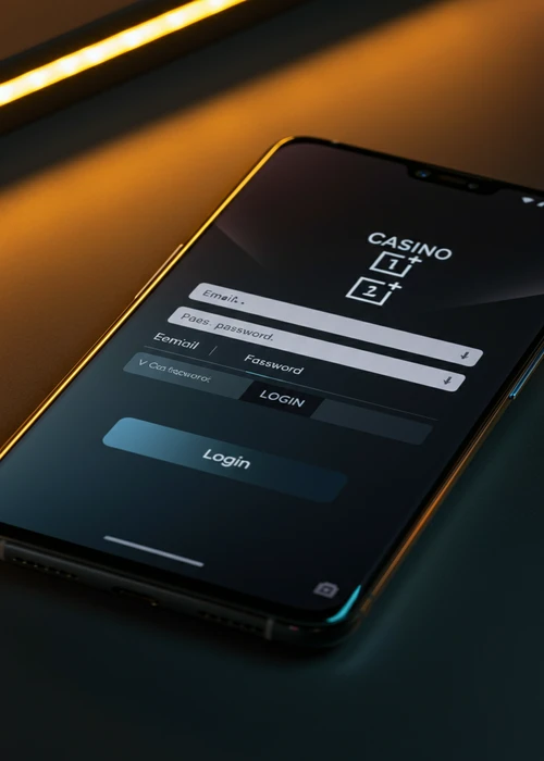 Intuïtief inlogformulier van Vegasino Casino, met velden voor e-mail en wachtwoord voor snelle en veilige toegang tot het platform.